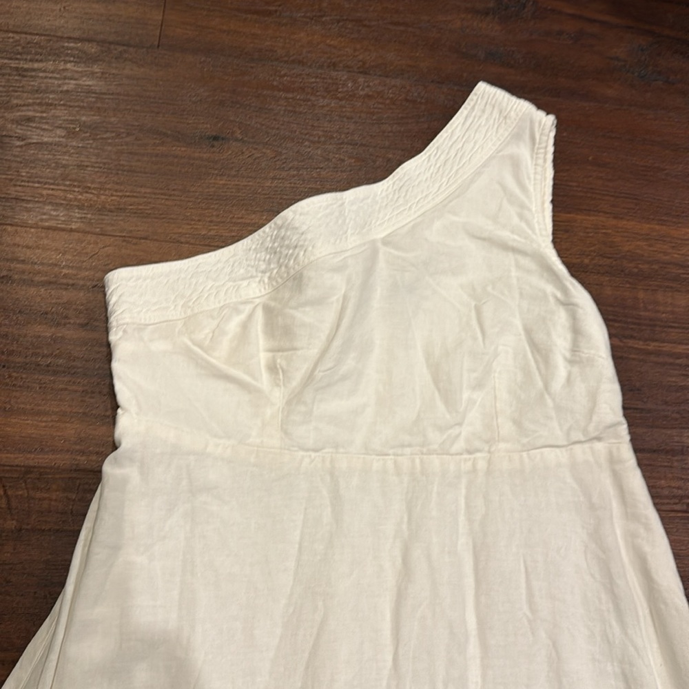FARM Rio for Anthropologie NWOT One Shoulder Smocked back Maxi Dress. - Picture 5 of 12